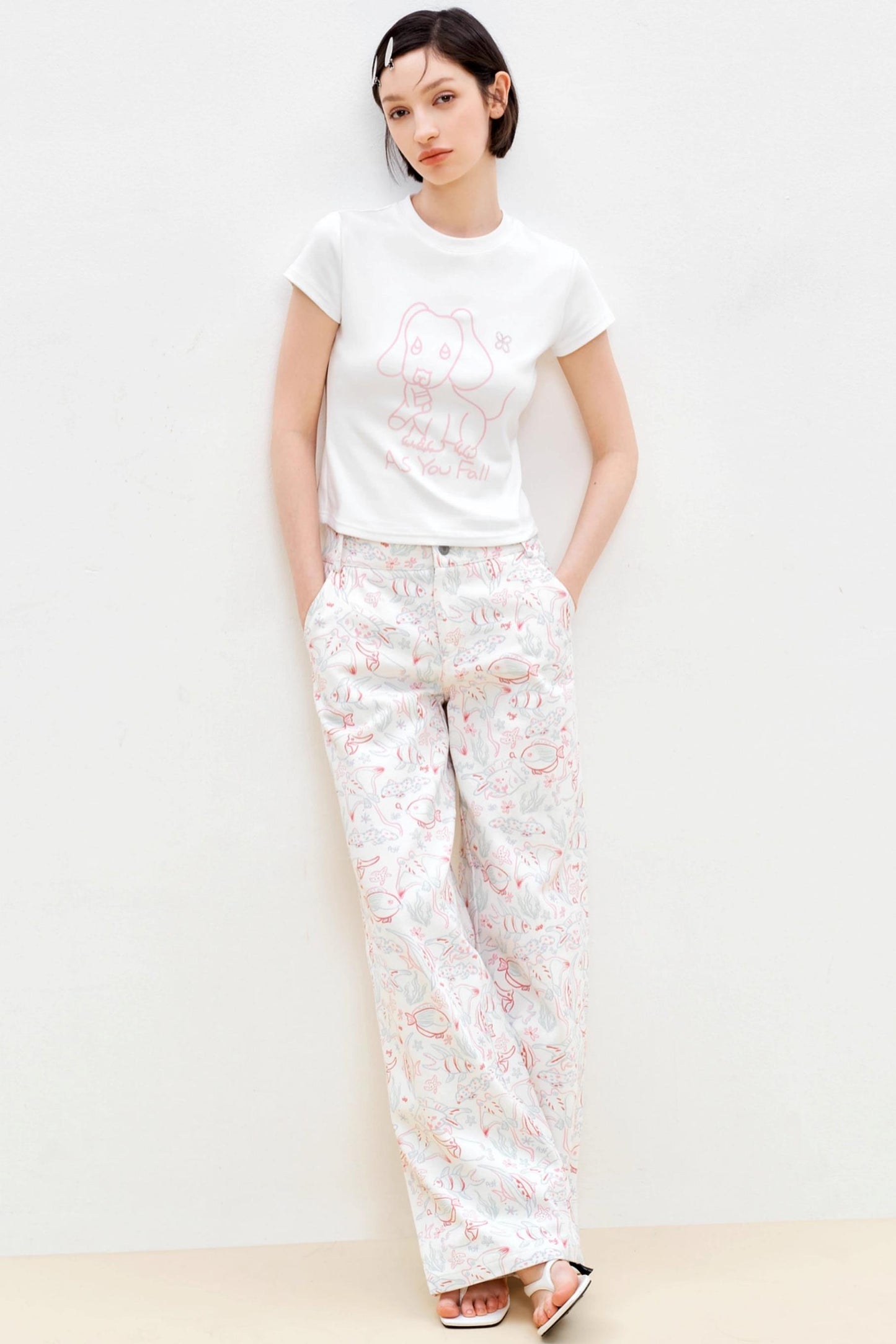 Summer Dog Slim Fit Tee