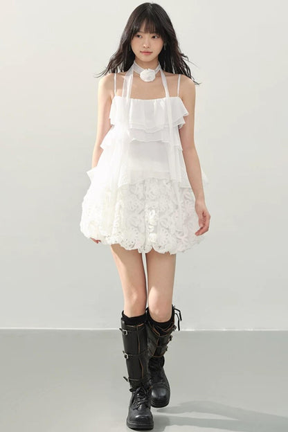 Floral Whisper A-Line Skirt
