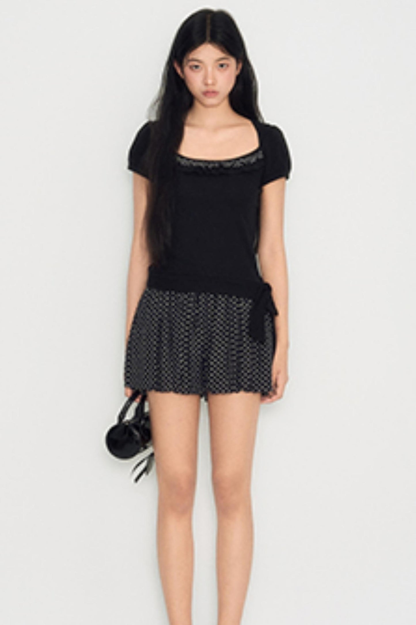 Nap Doll Collar Shirt Set-Up