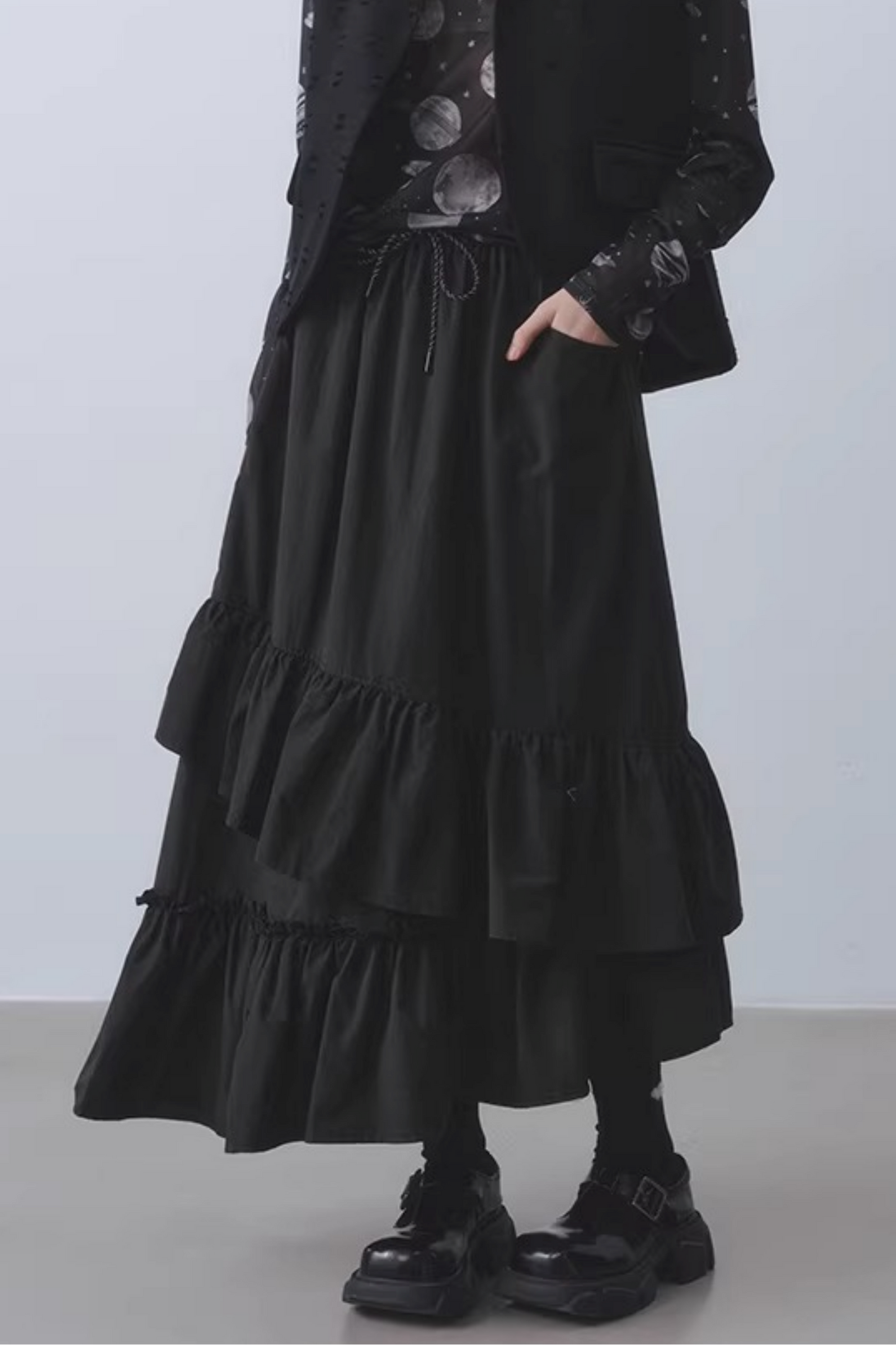 Castle Whispering Ruffled Skirt