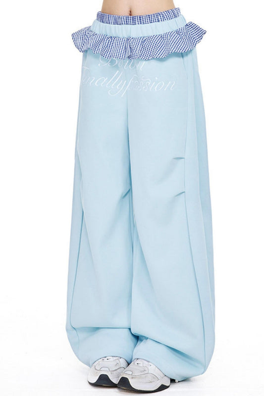 Karo Rüschens Weite Hose