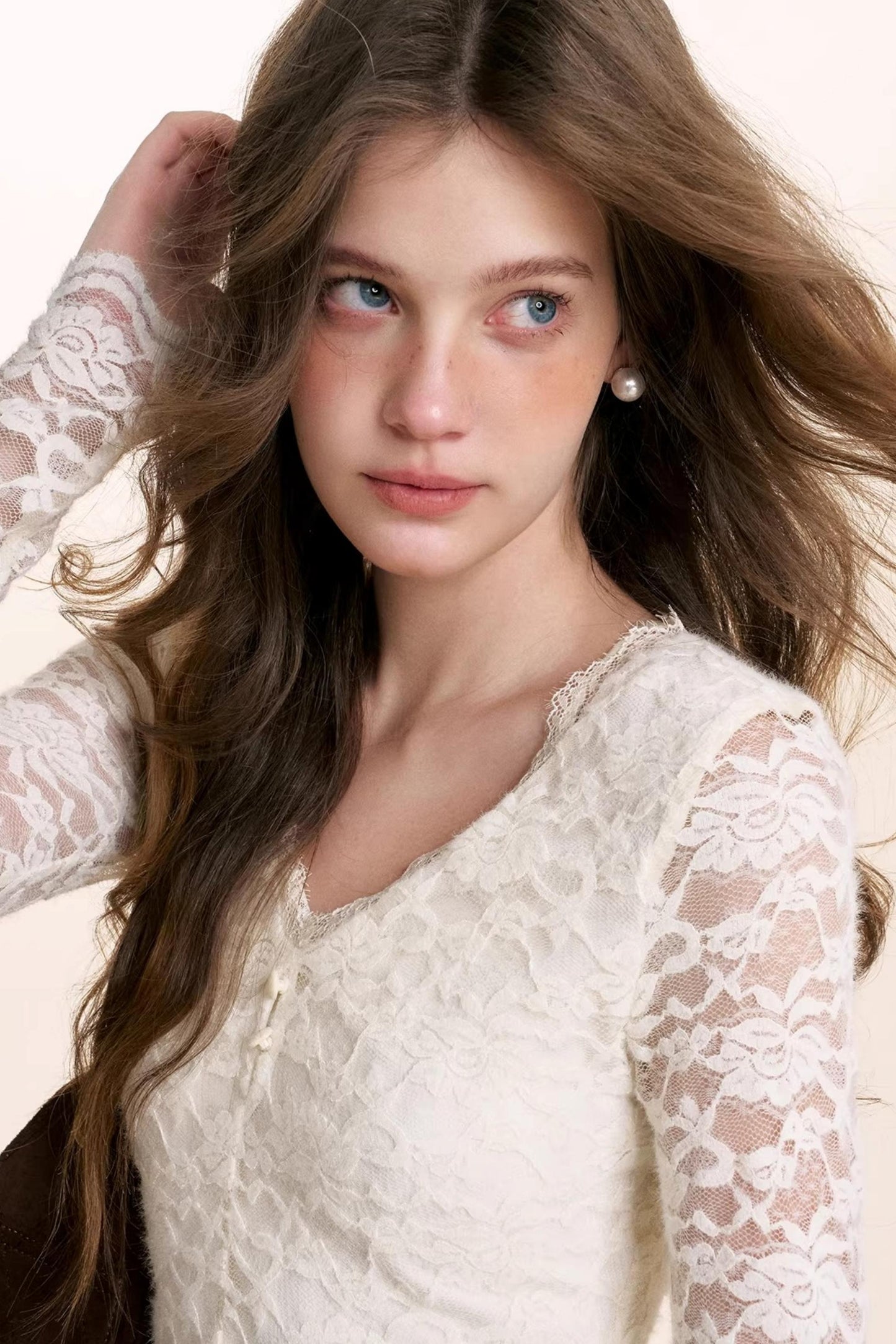 Romantic Lace Velvet Dress