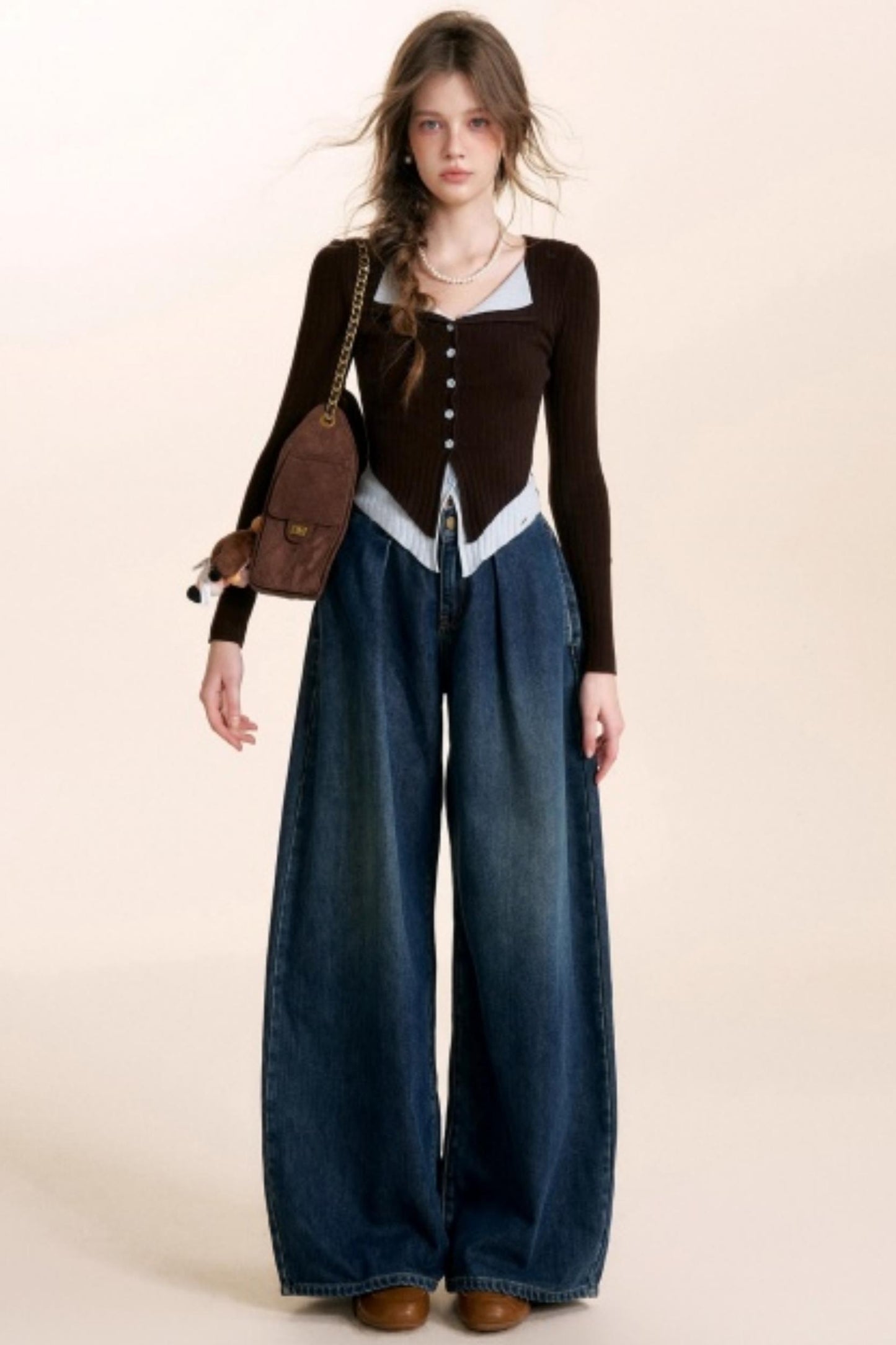 Romantic Wool Blend Cardigan