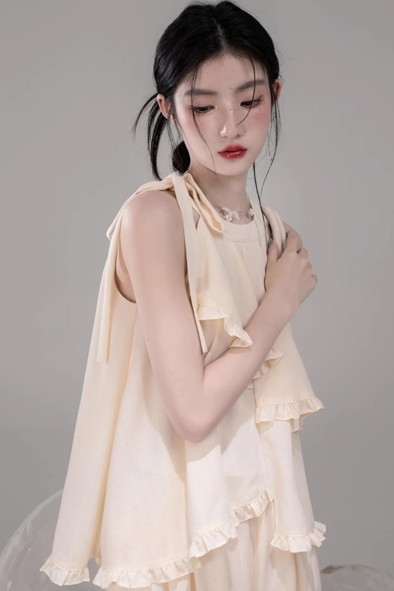 Chill Apricot Ruffle Set-Up