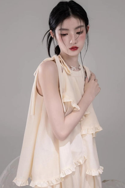 Chill Apricot Ruffle Set-Up