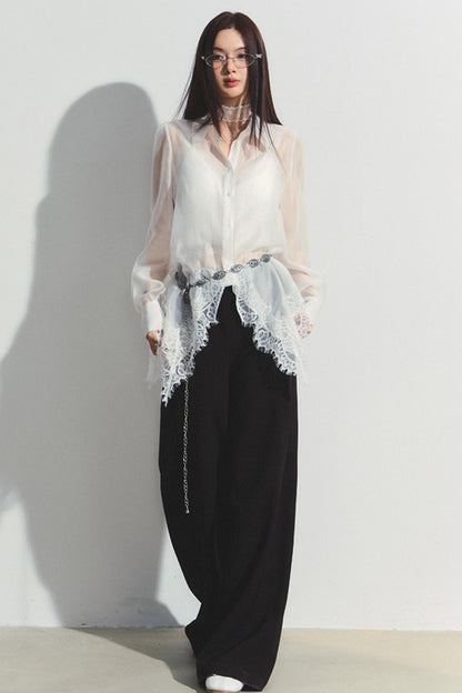 Lightweight Lace Sun Shirt