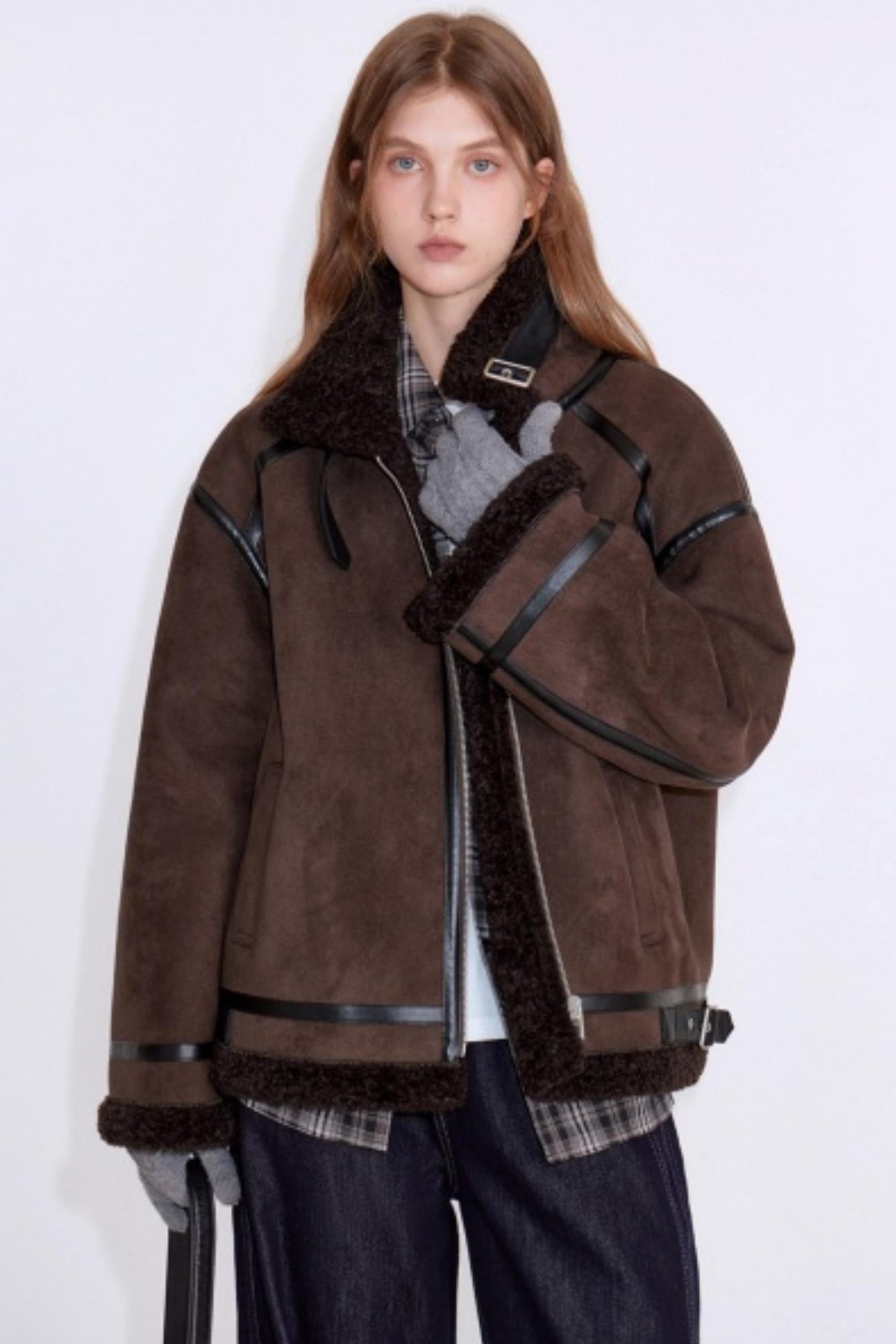 Wind-Resistant Fur Jacket