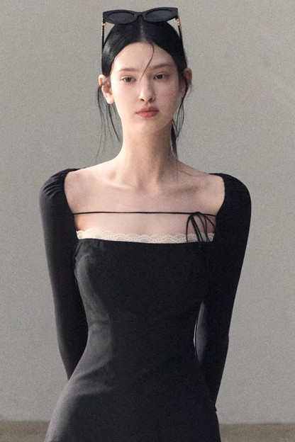 Heavyweight Waist-Cinching Dress