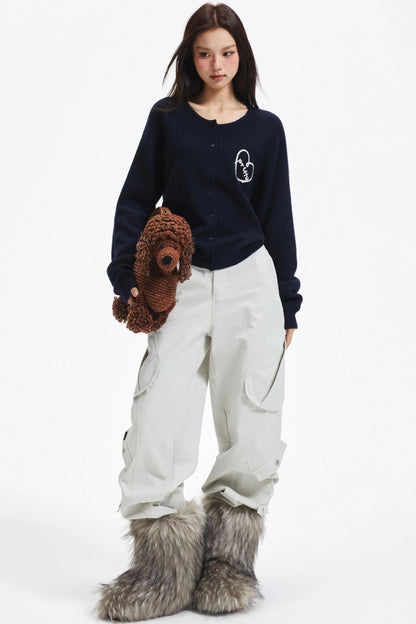 Versatile Casual Wide-Leg Pants