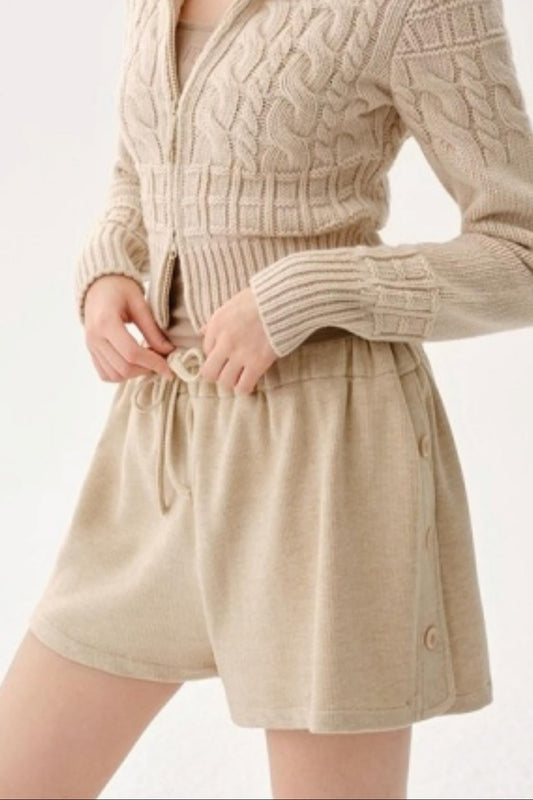 Corduroy Knit Shorts