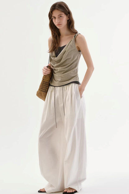 Color-Blocking Sleeveless Top