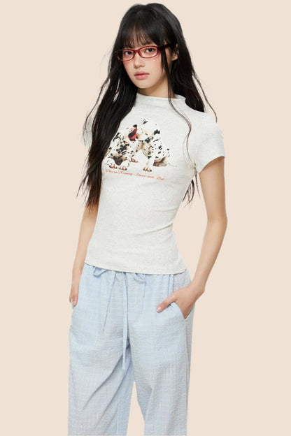 American Fit Slim Shoulder Tee