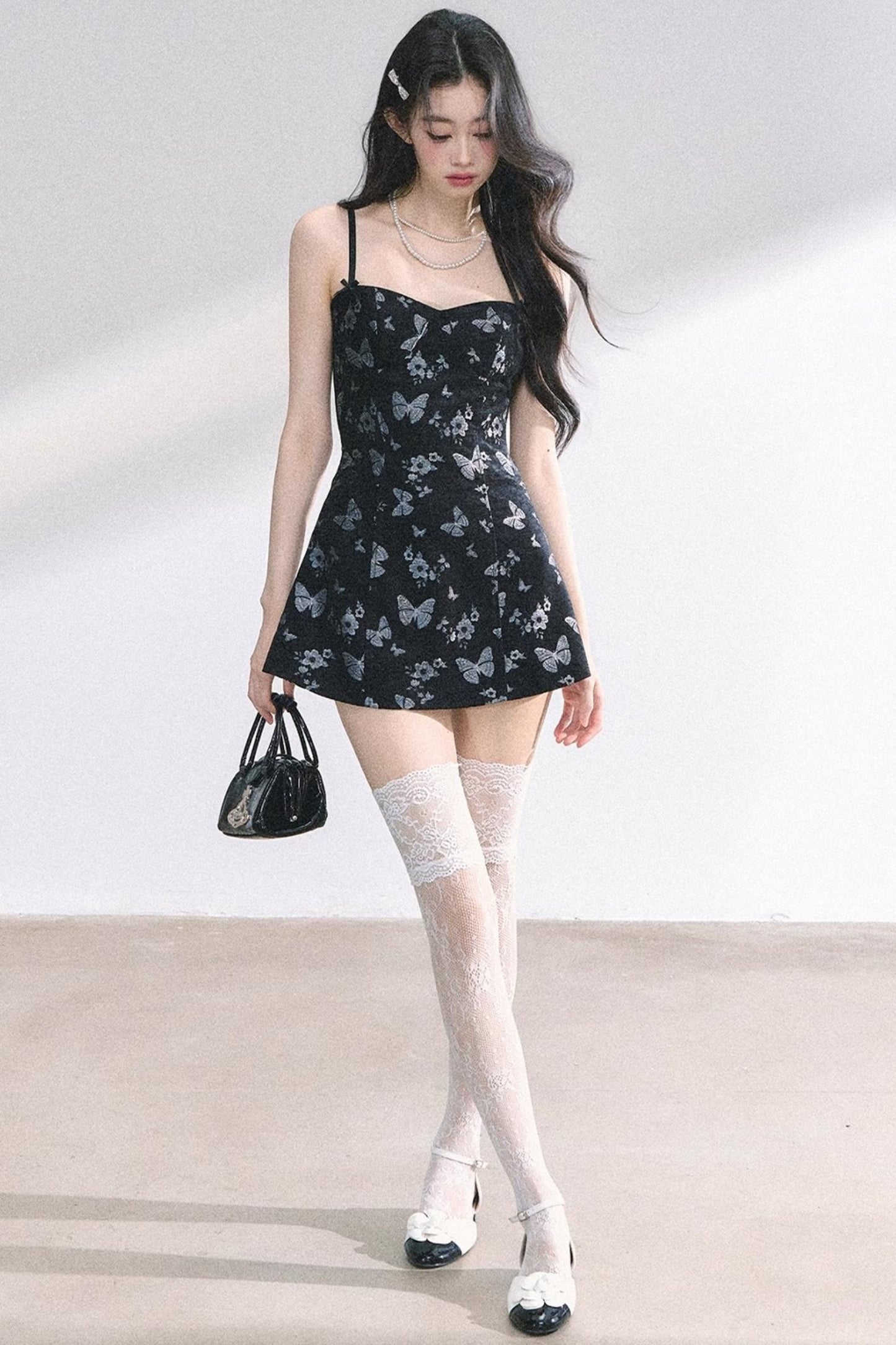 Butterfly One-Shoulder Dress