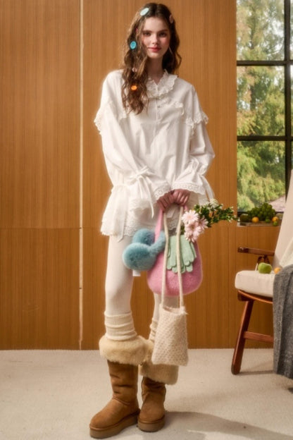 Organic Cotton Lace Dress