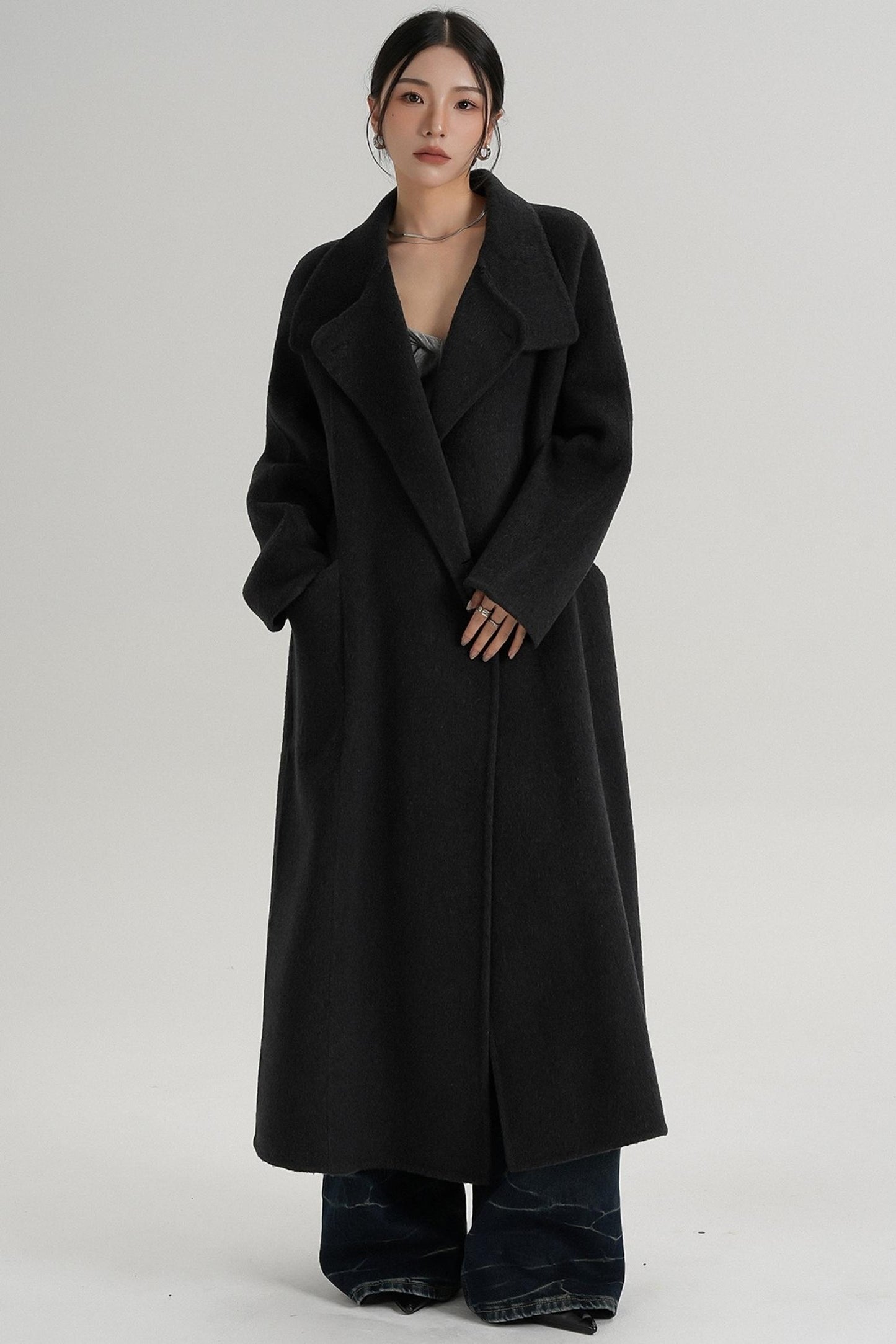 Stand-Up Wool Jacket