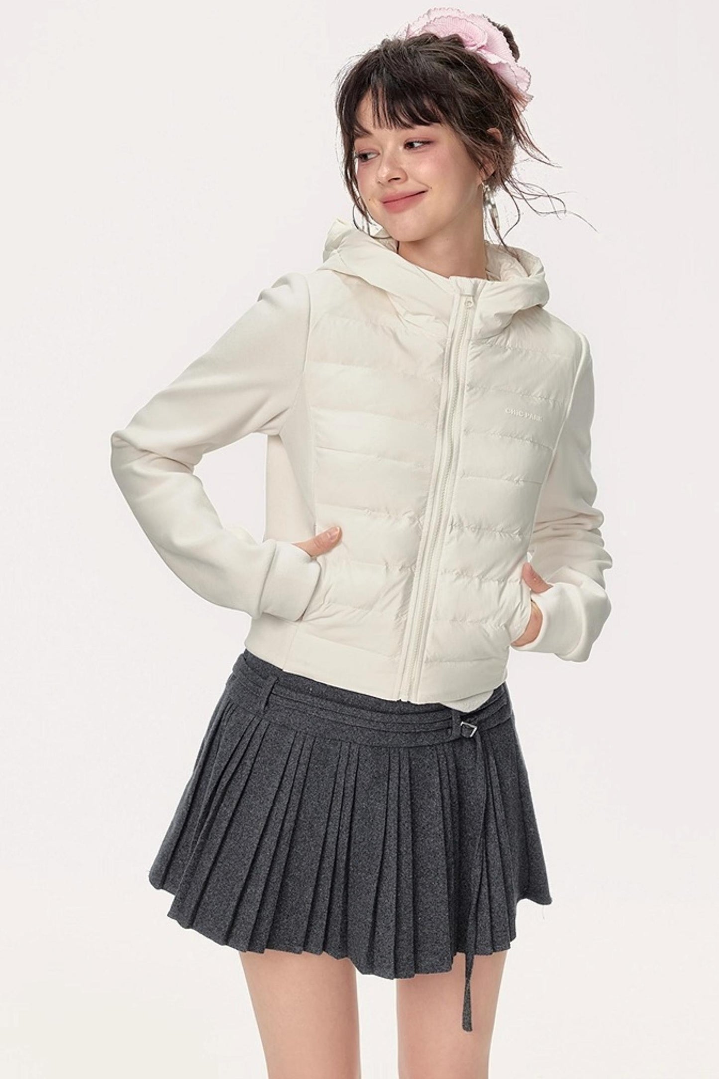 Chicpark Ribbed Winter Jacket