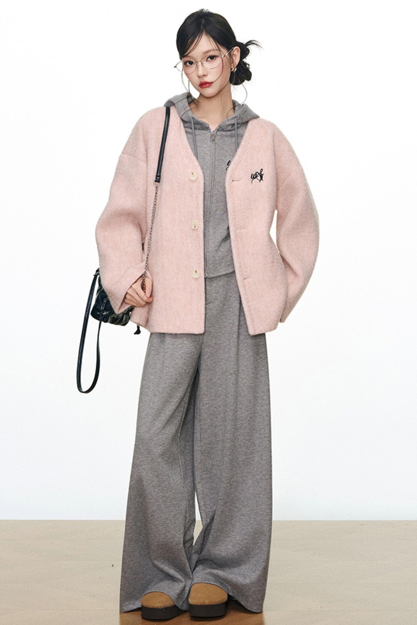 Westayone Pink Fragrance Jacket Set-Up