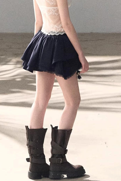 Silk Satin Lace Camisole