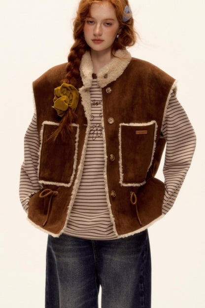 Reversible Embroidery Vest