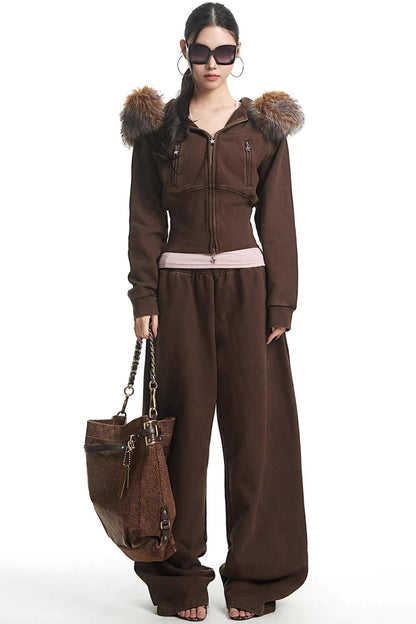 레트로 커피 후드 탑 셋업