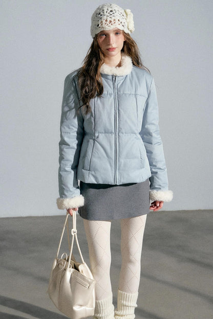 Gray High-Waisted Versatile Skirt