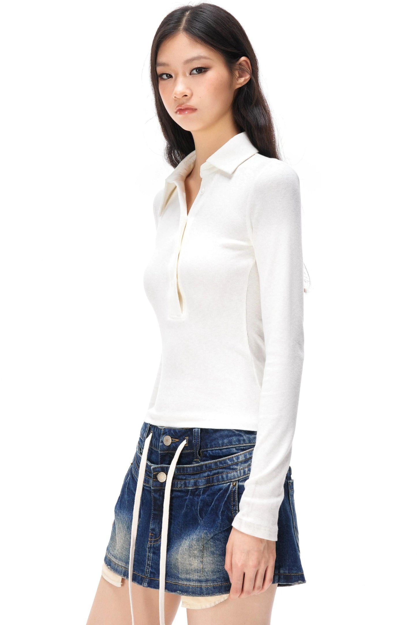 Asymmetrical Knit Top