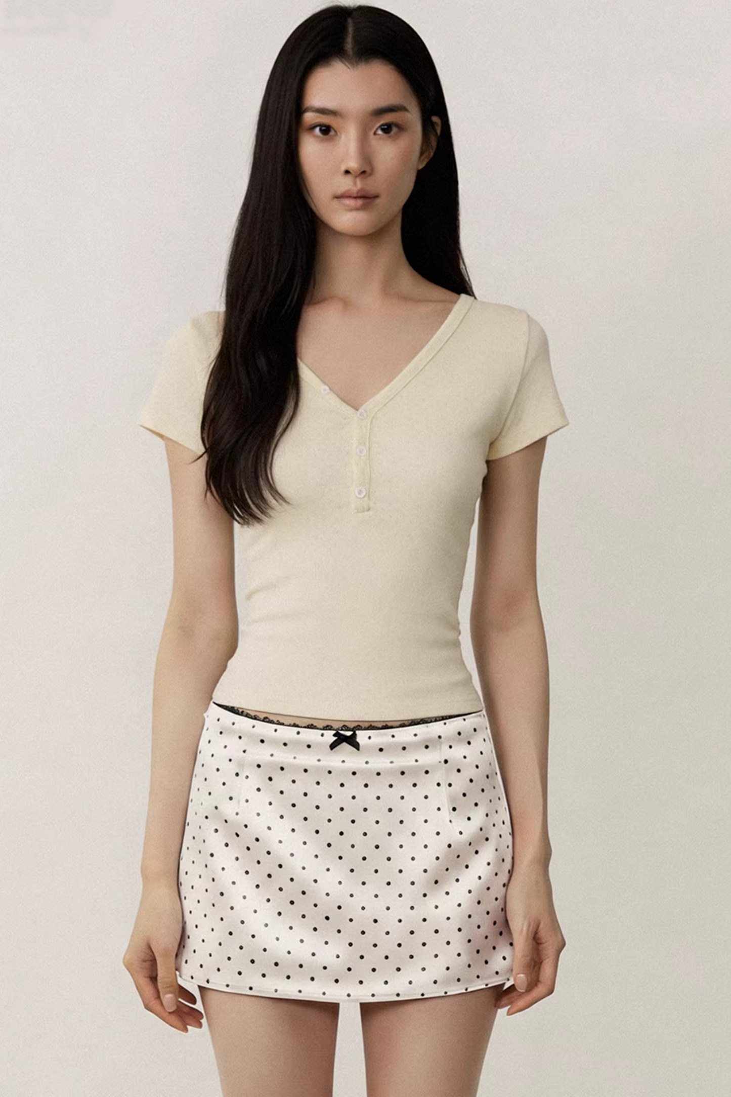 Textured Hollow Knit Top