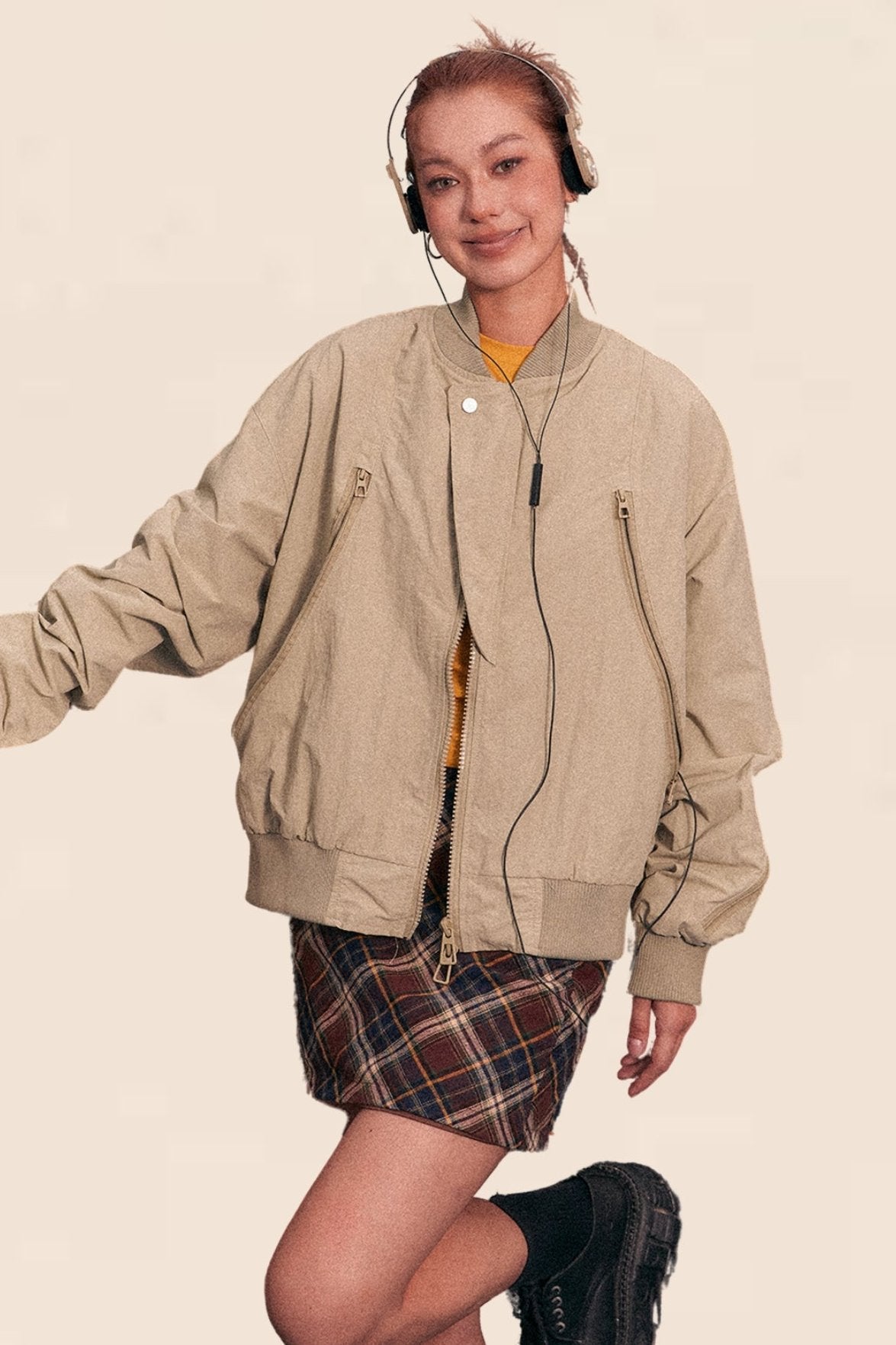 Loose Cargo Bomber Jacket