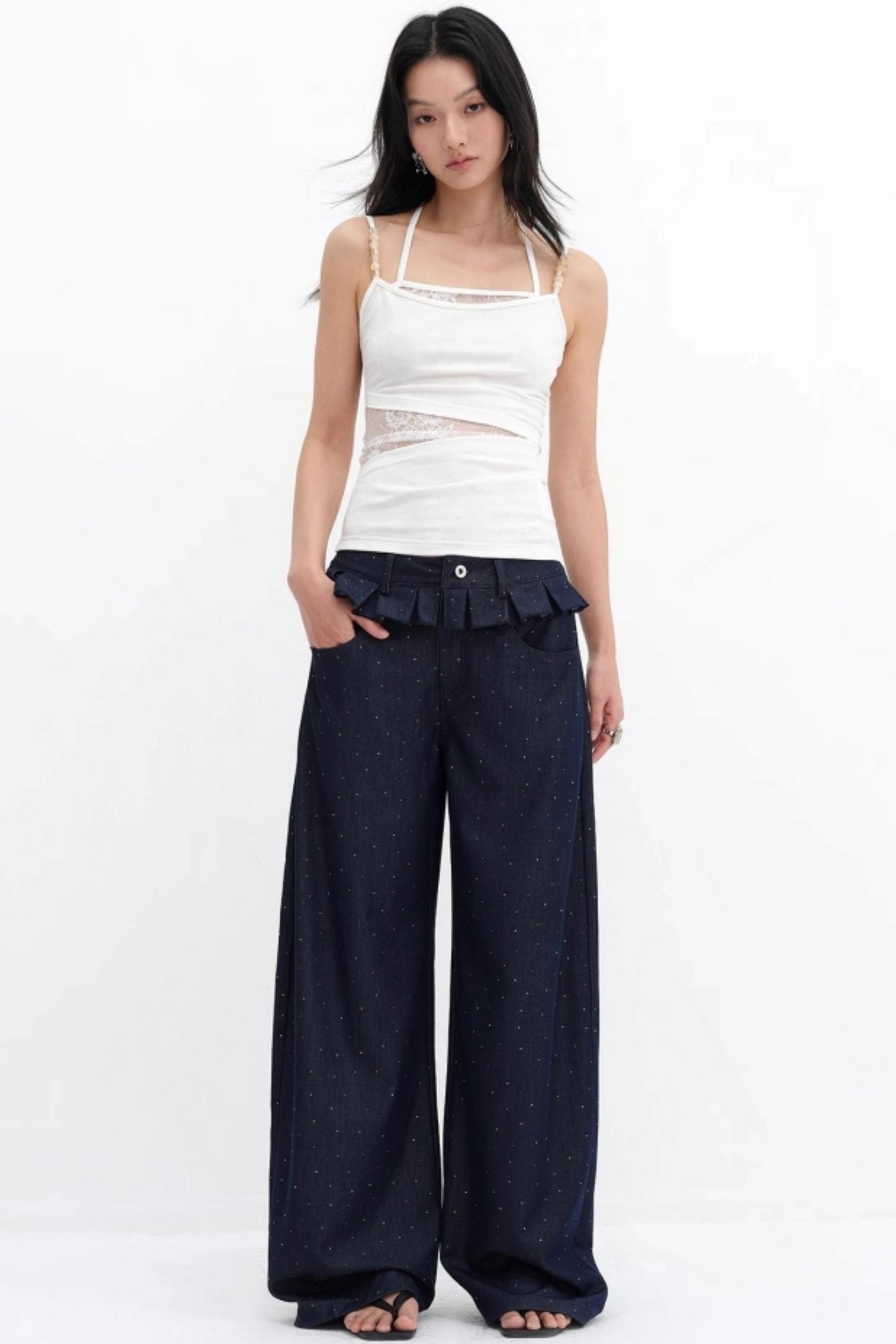 Asymmetric Bead Camisole