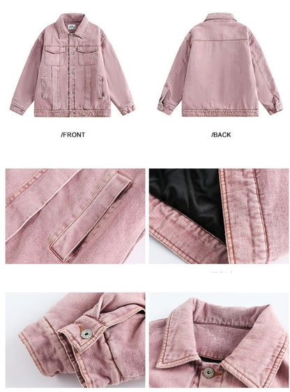 New Long-sleeved Loose Casual Cotton Jacket