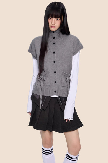 Hochintelligente Wollstrickjacke