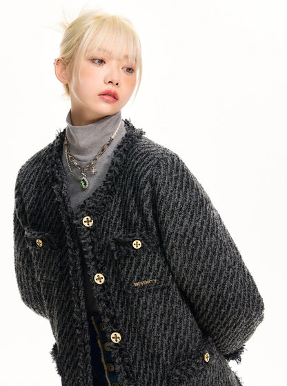 Padded Shoulder Jacket