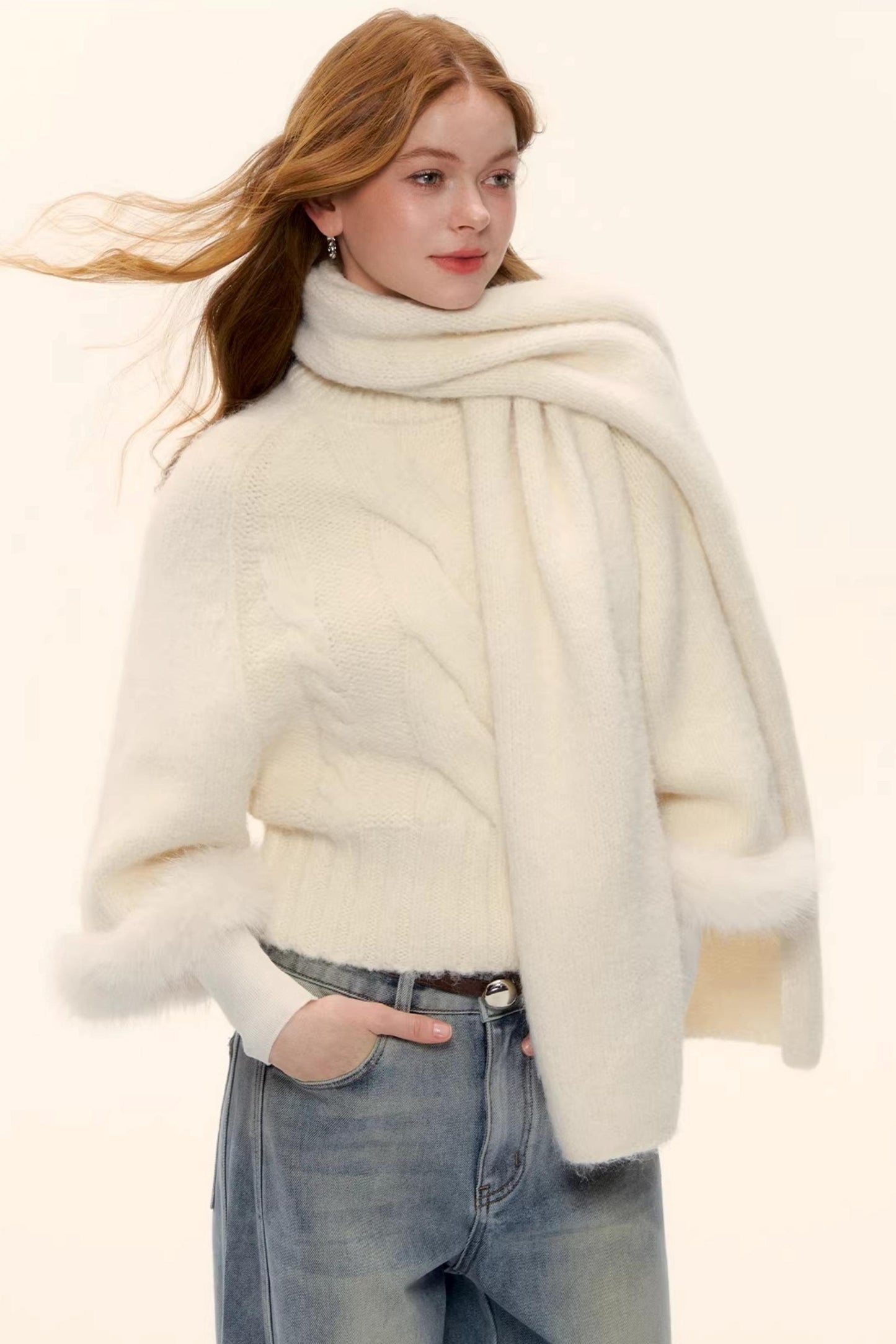 Winter Celebration Wool Sweater Set