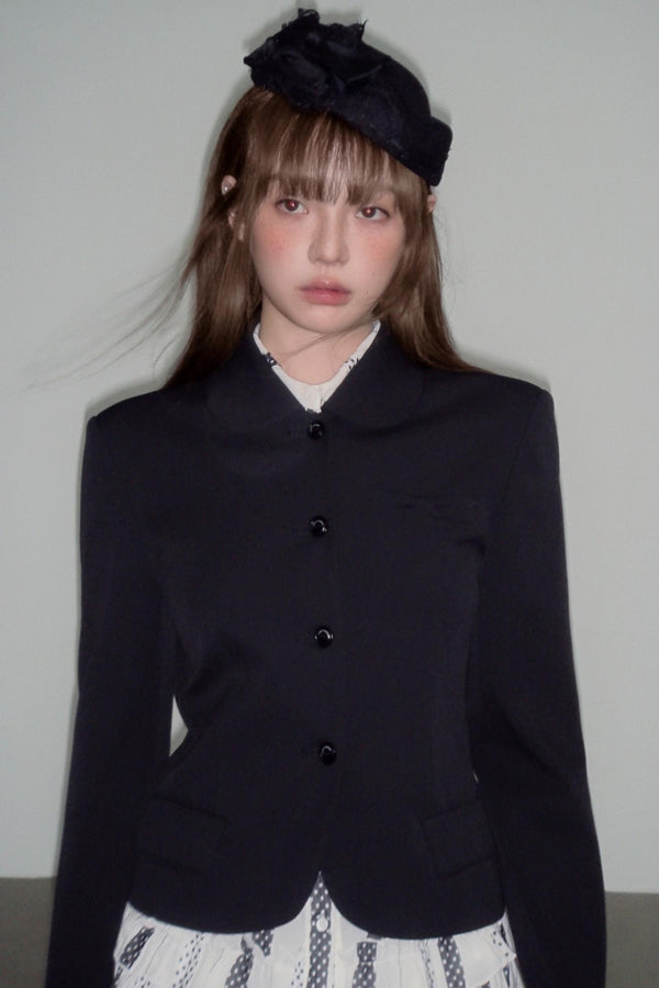 Japanese Girl Pleated Jacket Set-Up