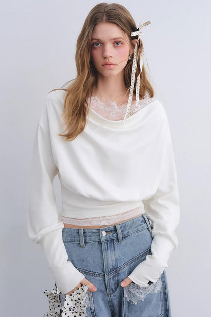 Love Asgony Off-Shoulder Top set-Up