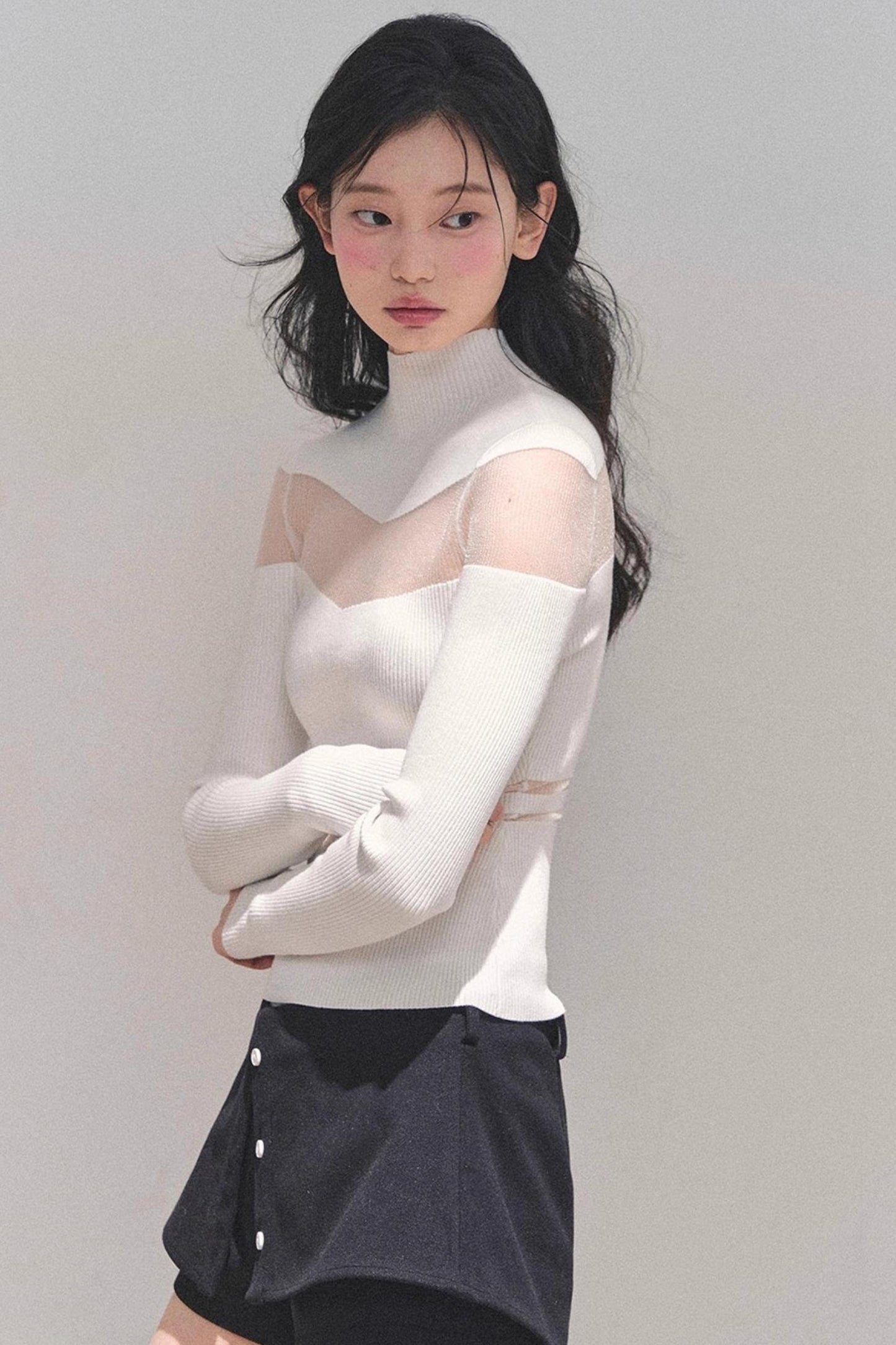 Low Whisper Knitted Top