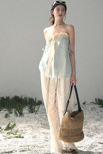 Wide-Leg Summer Pants