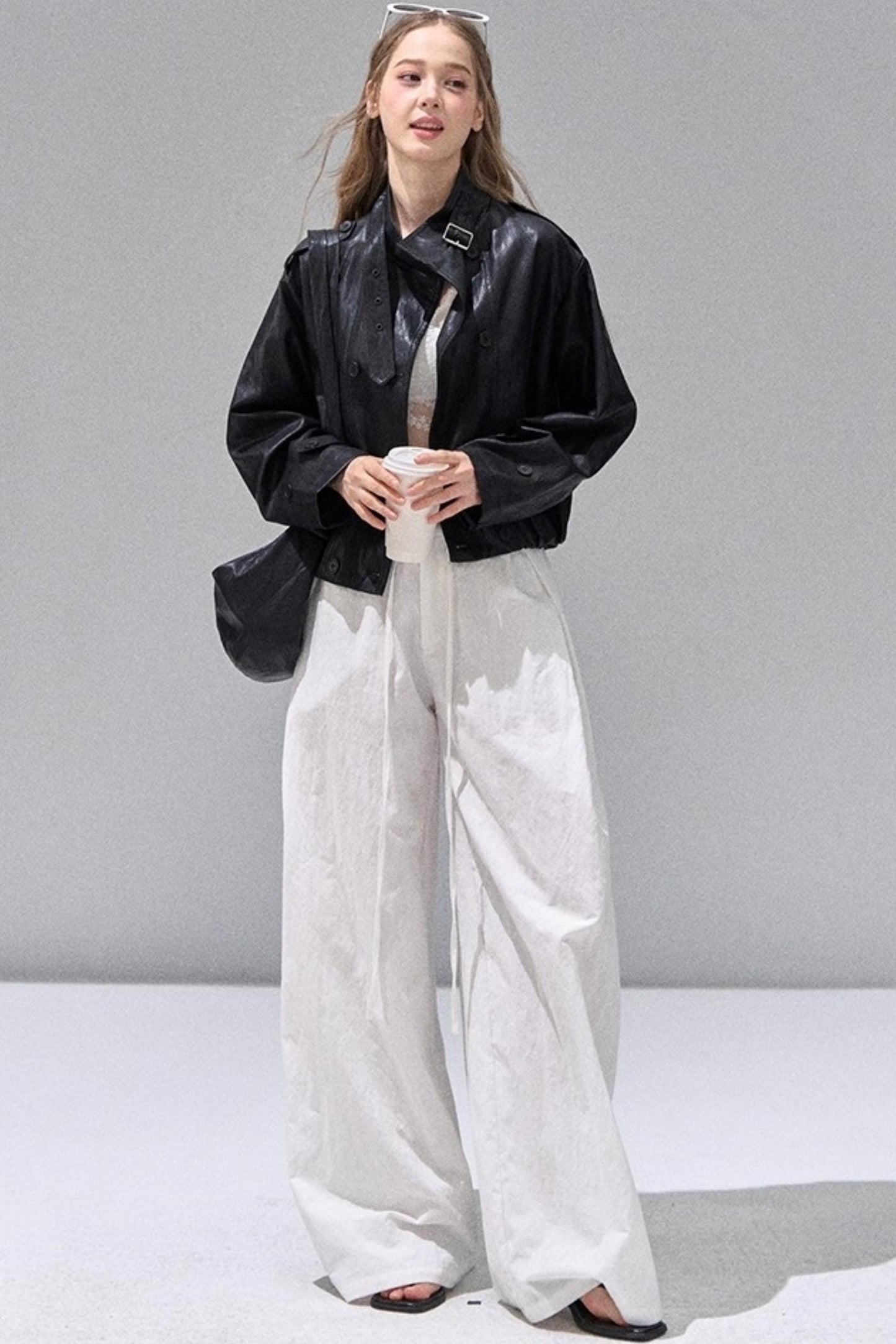 Straight Loose Casual Trousers