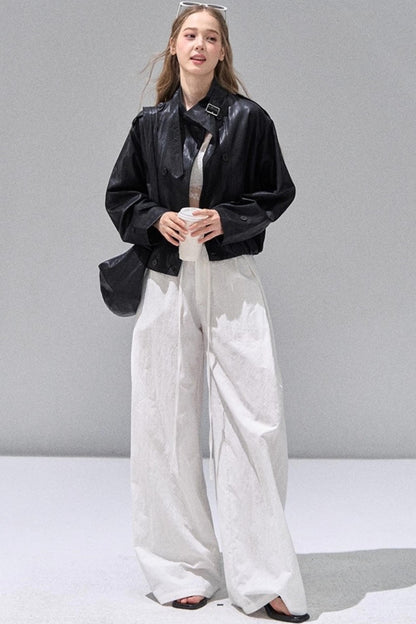 Straight Loose Casual Trousers