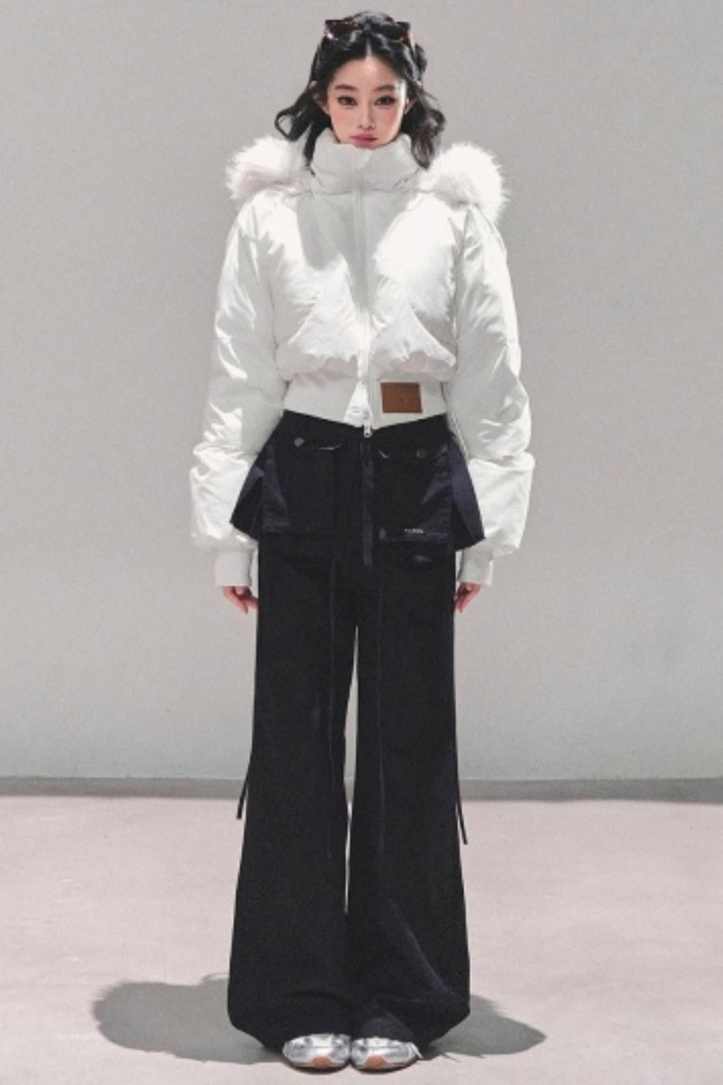 Bella Wide-Leg Workwear Pants