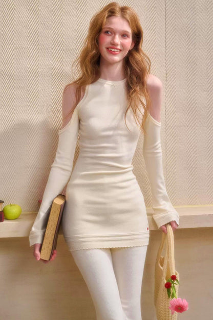 Baby Skin Off-Shoulder Dress