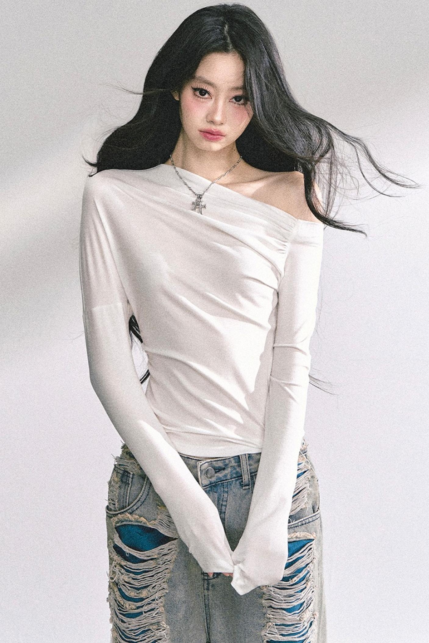 Korean Minimalist Top