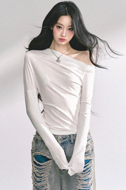 Korean Minimalist Top