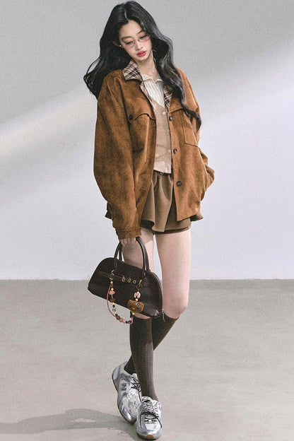 Autumn Striped Polo Shirt