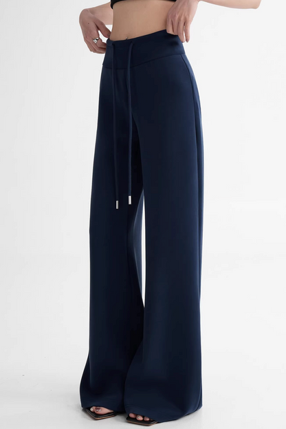 Modal Knit High-Waisted Pants