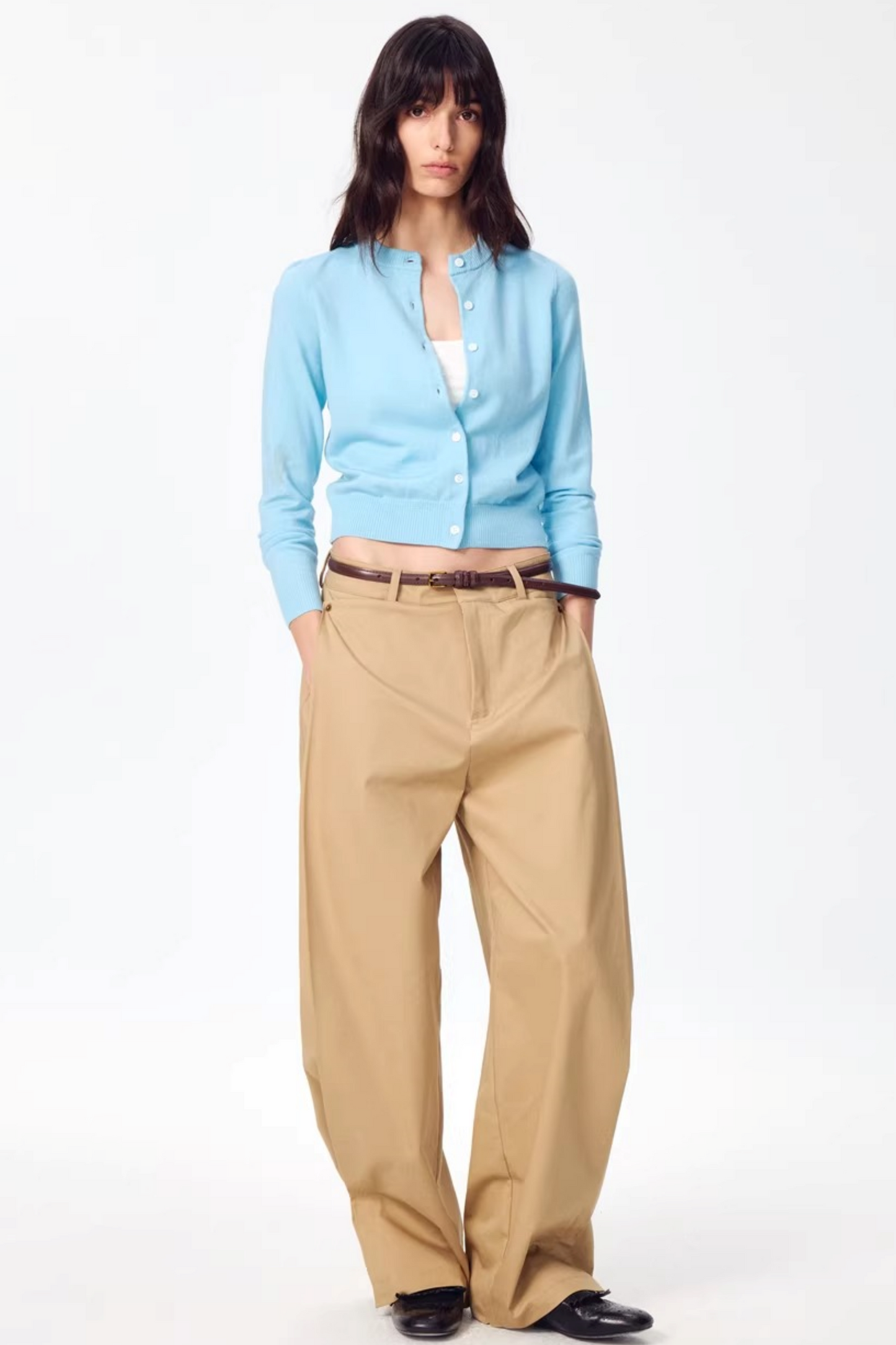 Retro Wool Colorful Cardigan Sweater