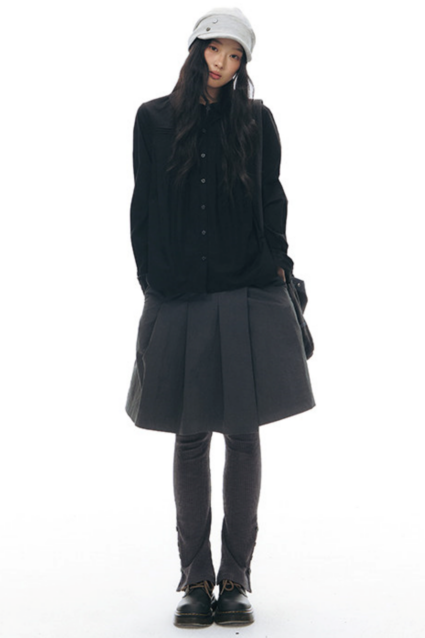 Original Pleated Workwear Skirt
