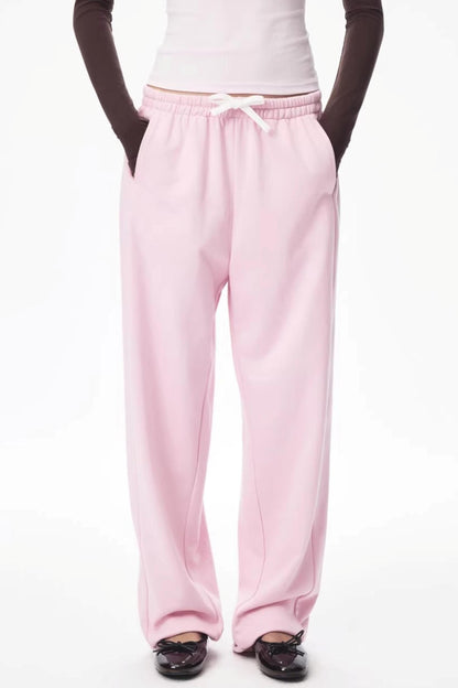 Color-Blocked Carrot Pants