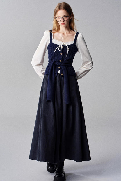 White Tea French Vintage Slimming Top