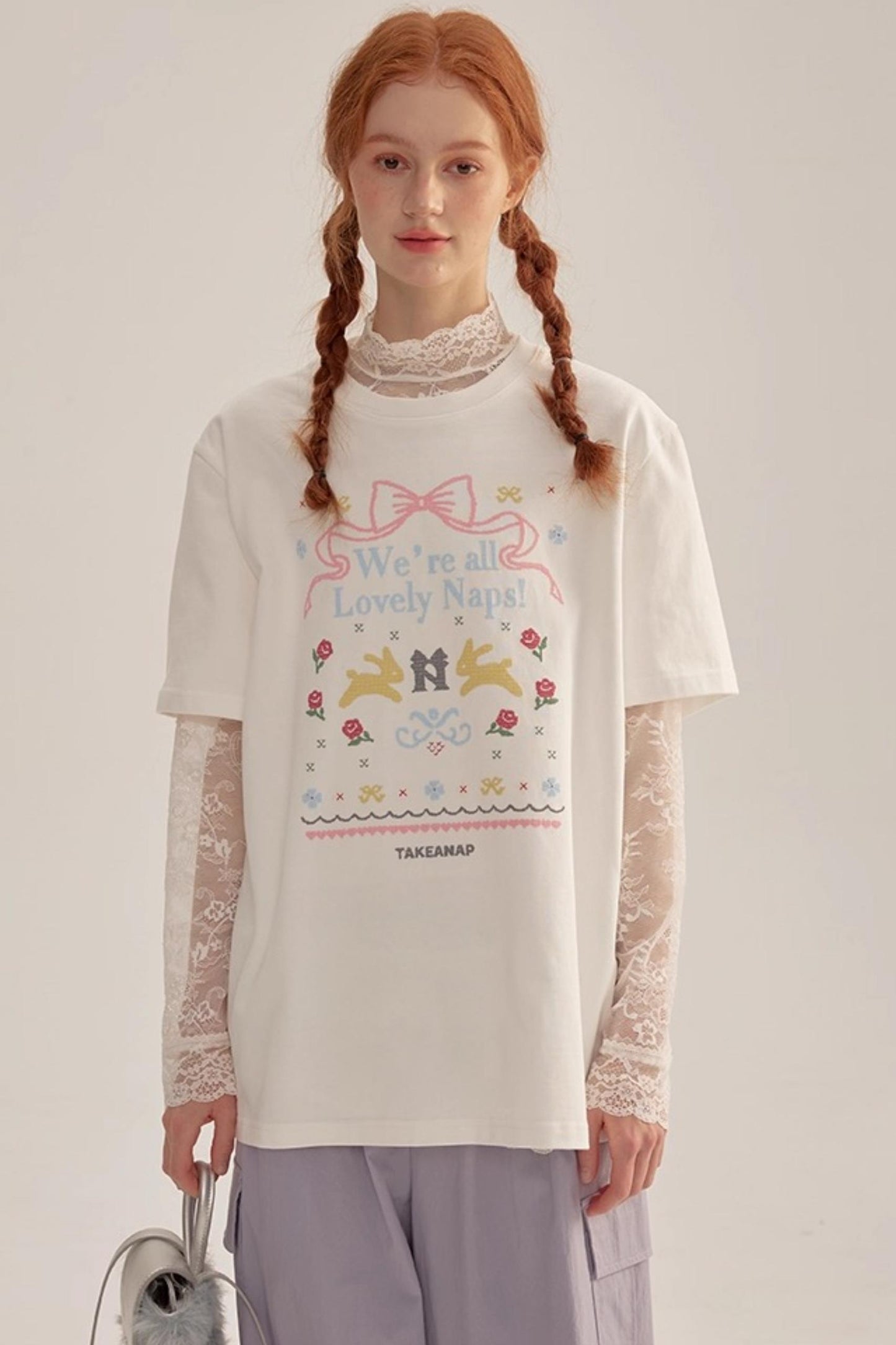 Spring Lace Sheer Top